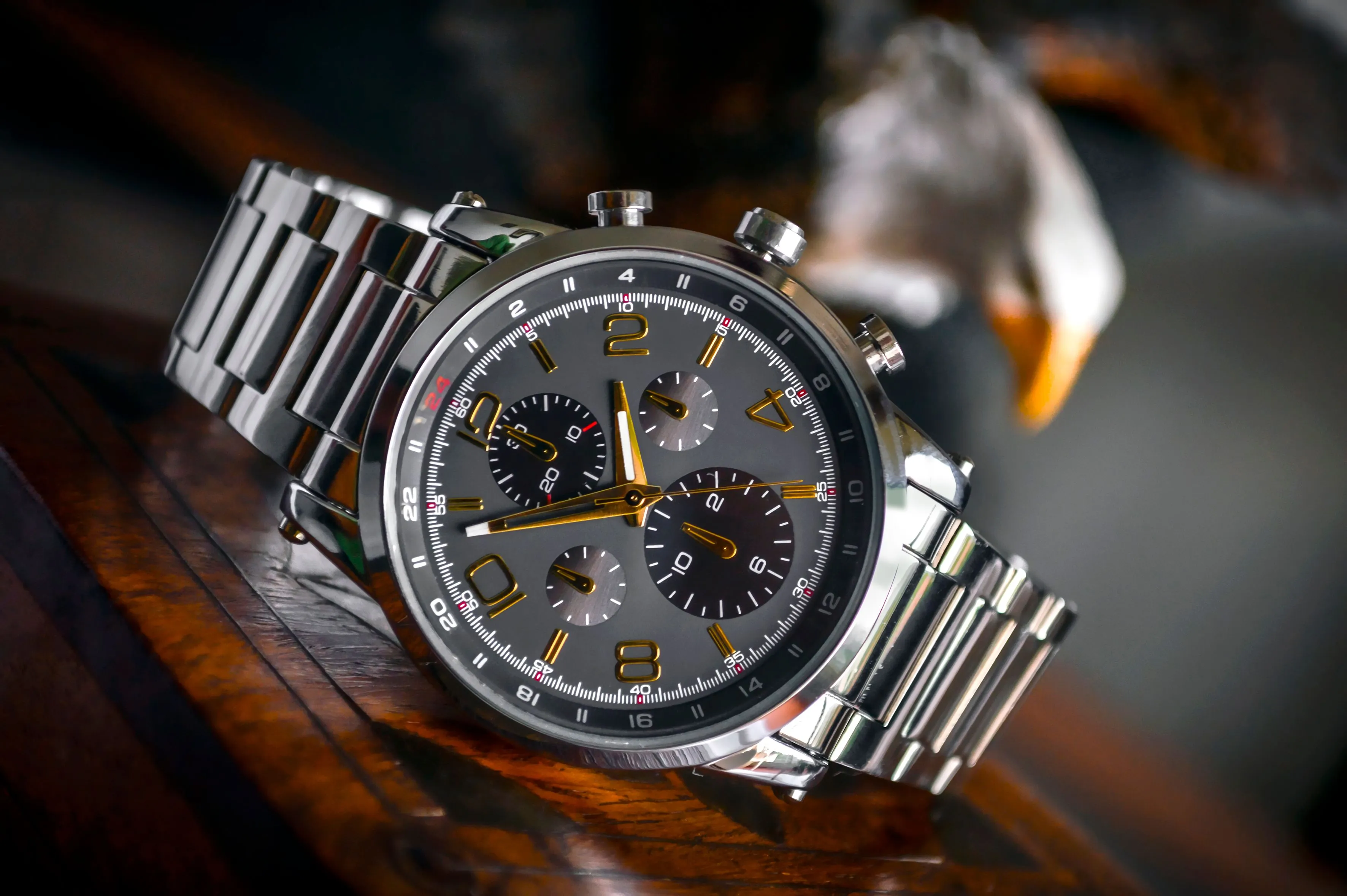 Reloj Hartmann & Söhne Regulator Meister con movimiento automático y correa de cuero